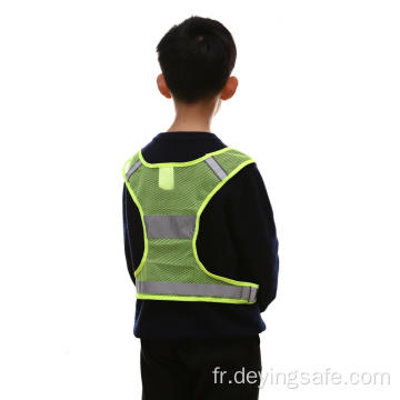 gilet de sécurité en maille réfléchissante